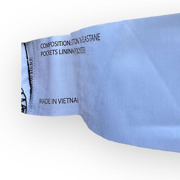 NWT Mary Crafts black trousers size 14 qd028 cotton/elastic blend - Picture 6 of 7